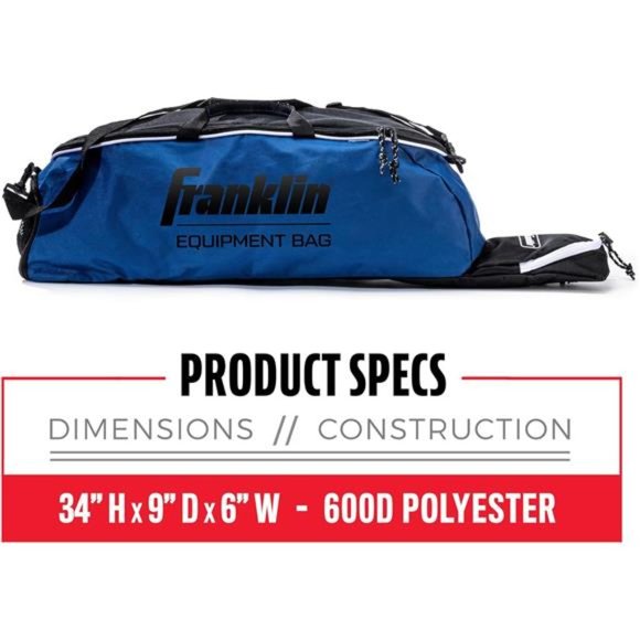 Baseball Bat Bag - Kids Teeball, Softball, Baseball Equipment Bag - Holds Bat - Picture 6 of 8